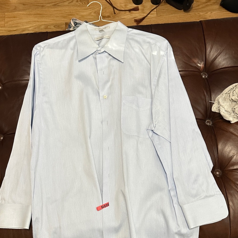 Geoffrey Beene Light Blue Dress Shirt